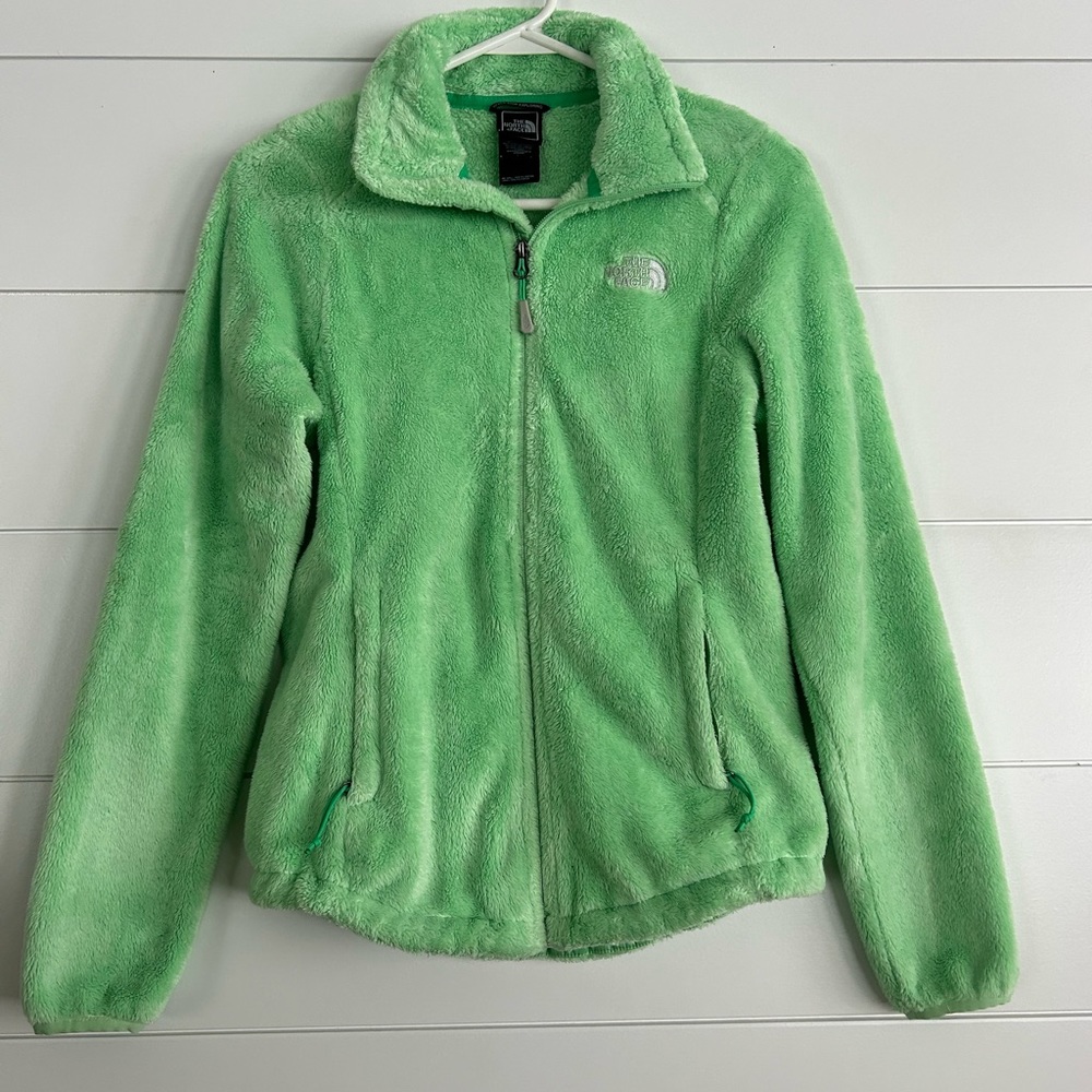 Mint Green North Face jacket